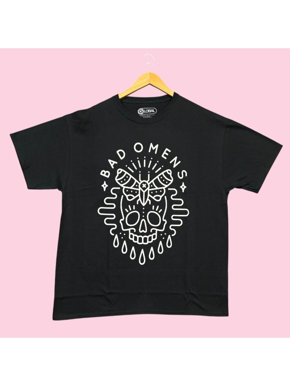 Bad Omens Night Moth Heavy Metal Band Tee XL